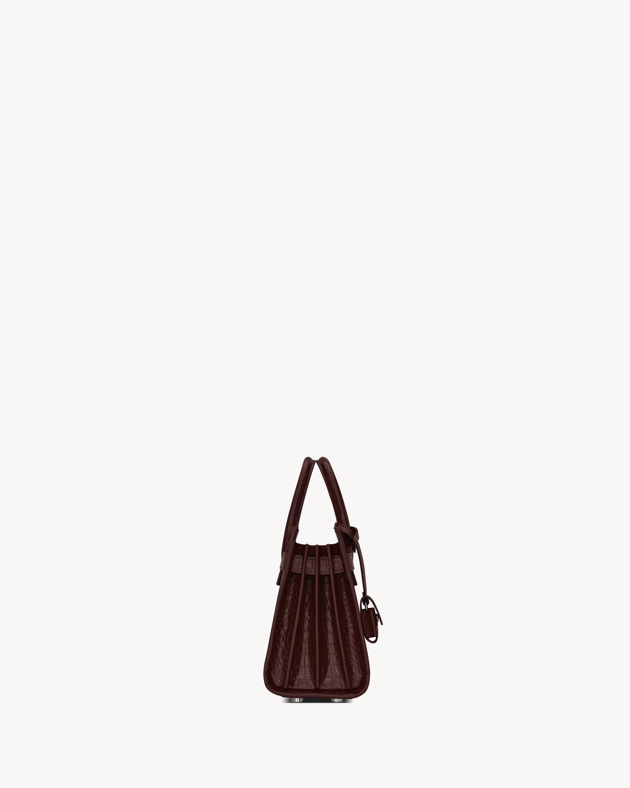 YSL SAC DE JOUR IN CROCODILE-EMBOSSED LEATHER – NANO - Image 5